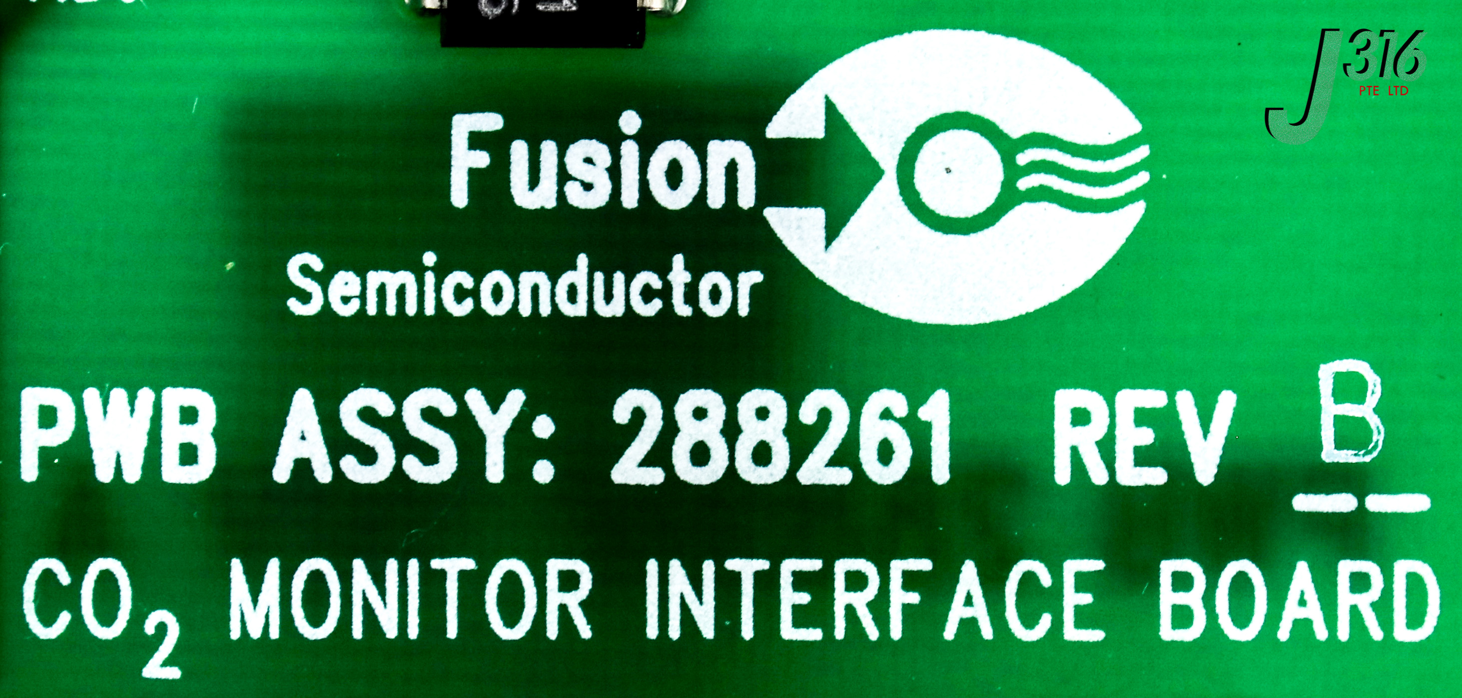、 23971 FUSION SEMICONDUCTOR PCB, CO2 MONITOR INTERFACE BOARD, 28851